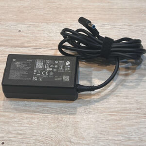 HP 65W Smart AC Adapter – High-Speed Blue Pin Laptop Charger