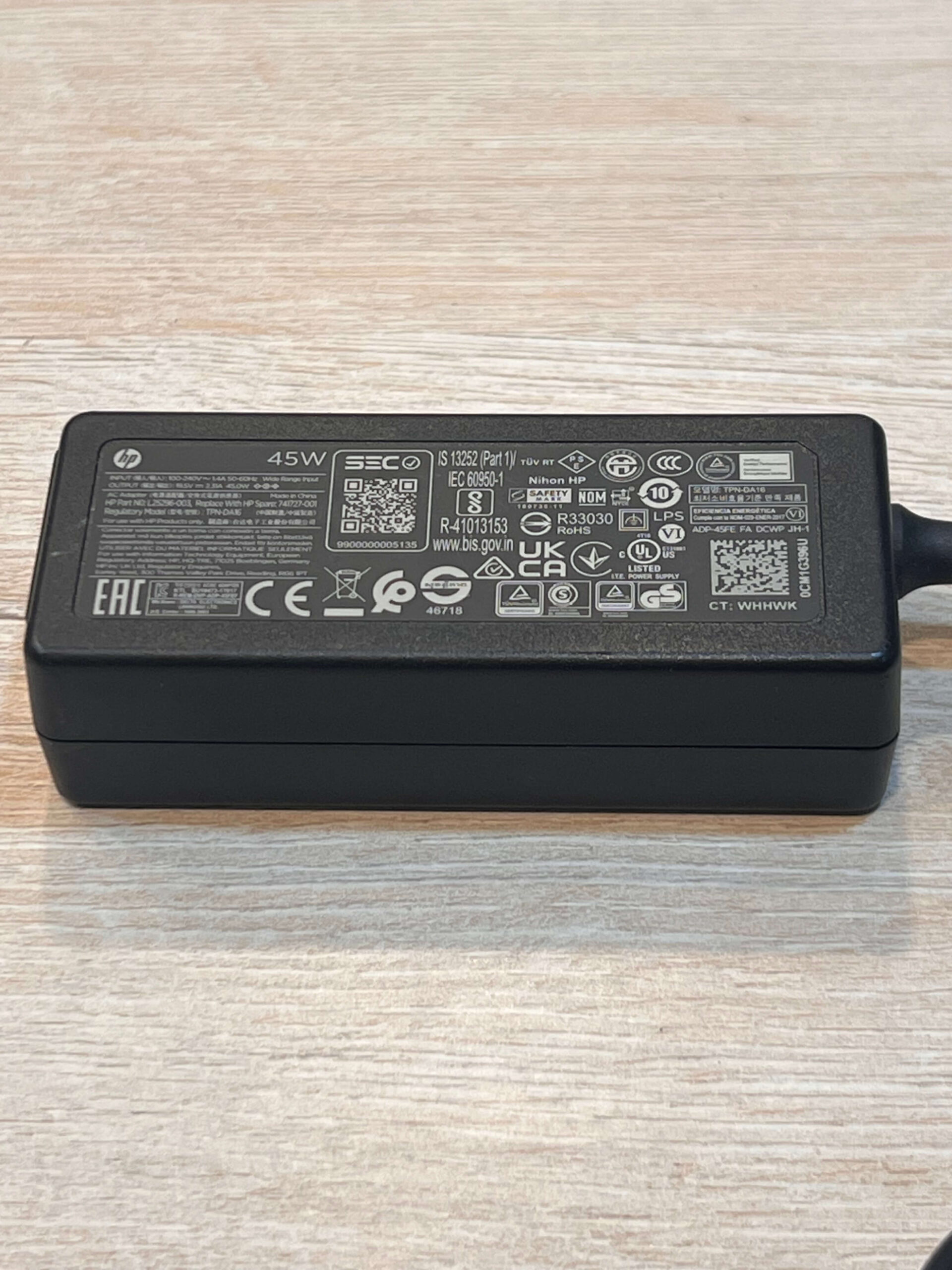 45W hp original blue pin charger 45W-hp-original-blue -pin-charger