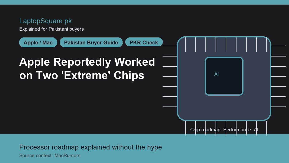 Apple Reportedly Worked on Two ‘Extreme’ Chips