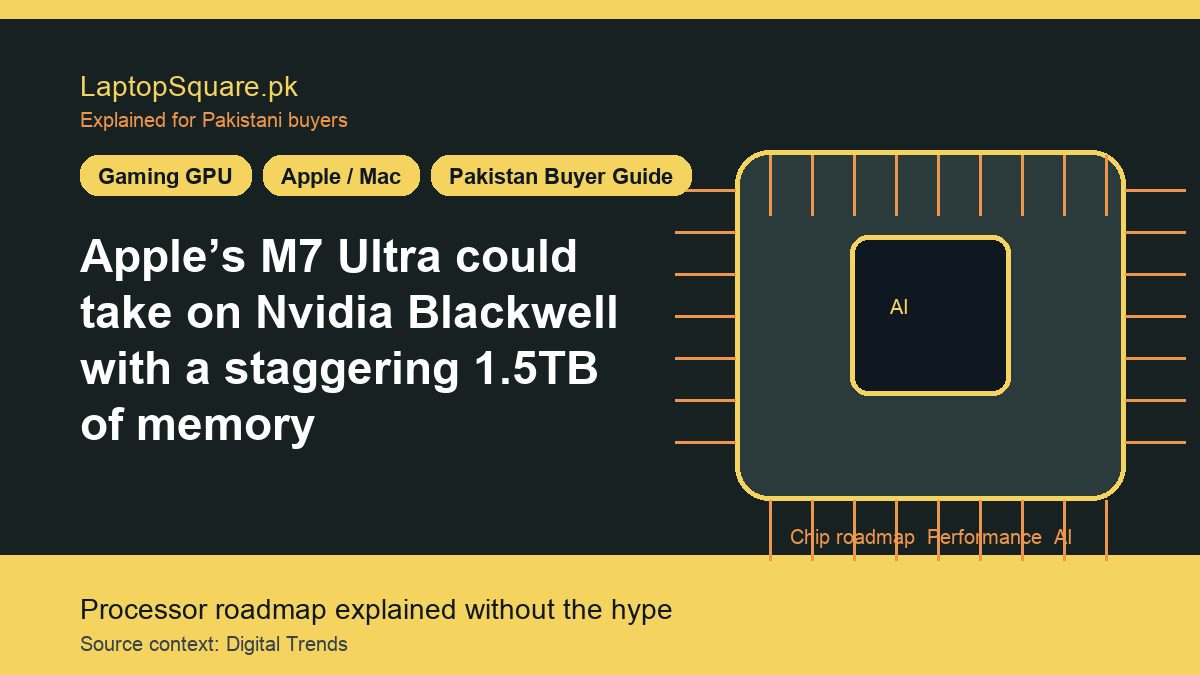 Apple’s M7 Ultra could take on Nvidia Blackwell with a staggering 1.5TB of memory
