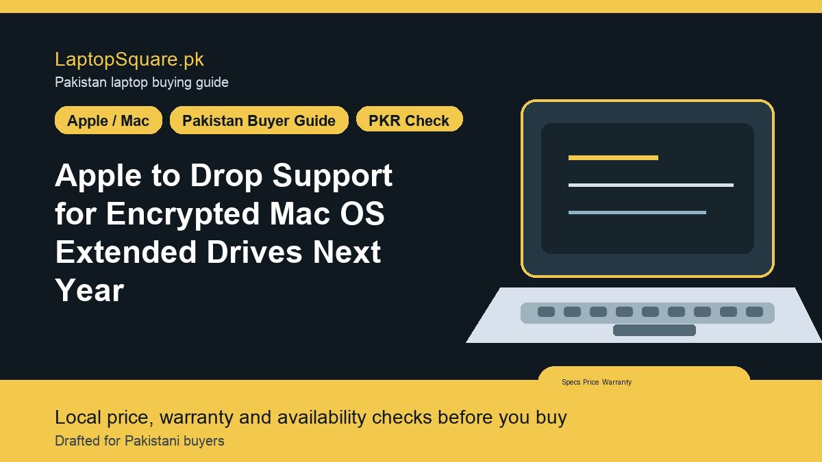 Apple to Drop Support for Encrypted Mac OS Extended Drives Next Year