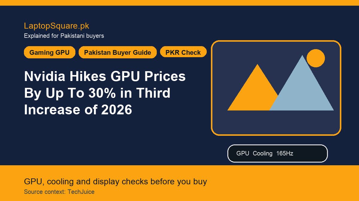 Nvidia Hikes GPU Prices By Up To 30% in Third Increase of 2026
