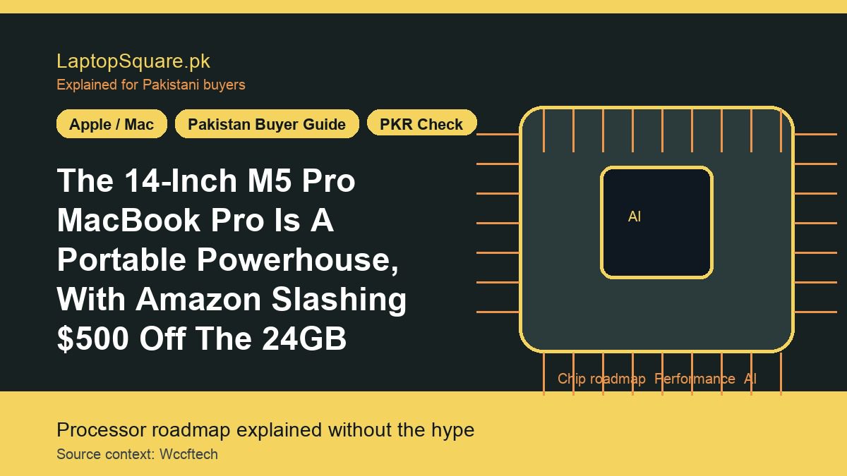The 14-Inch M5 Pro MacBook Pro Is A Portable Powerhouse, With Amazon Slashing $500 Off The 24GB Unified Memory And 2TB SSD Model