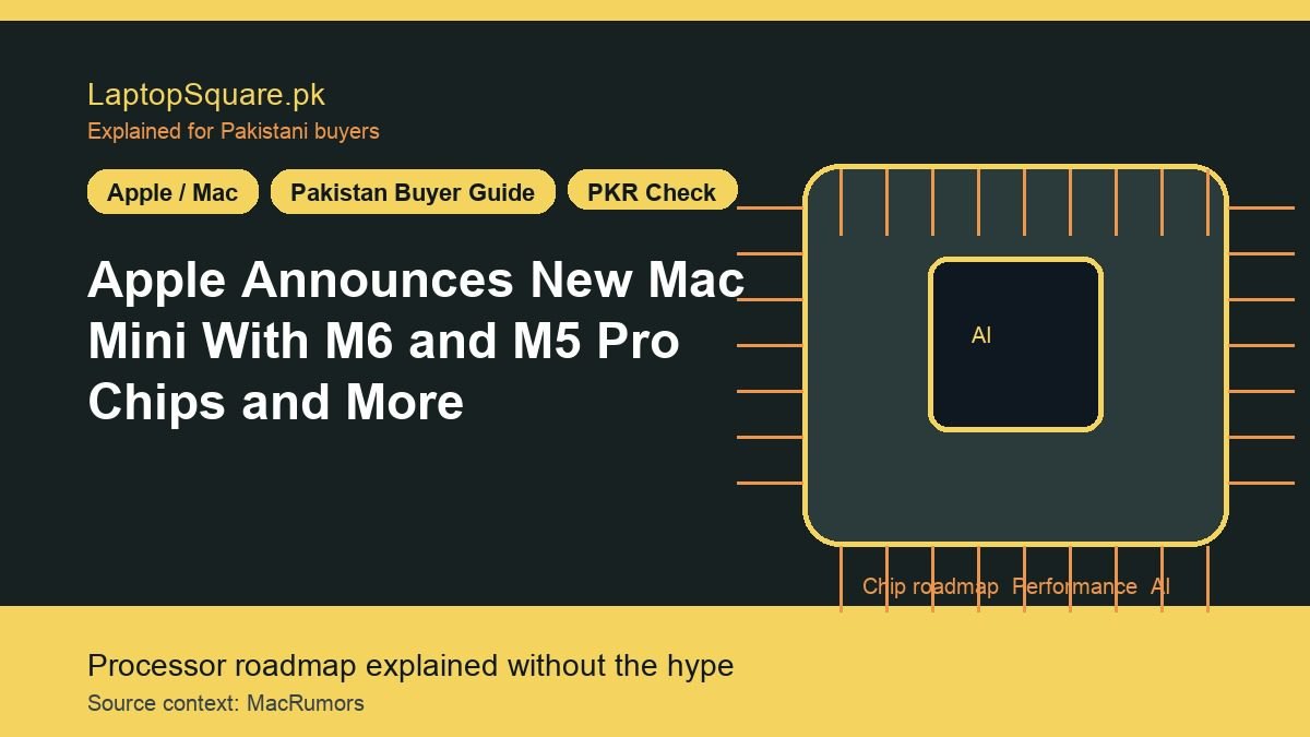 Apple Announces New Mac Mini With M6 and M5 Pro Chips and More