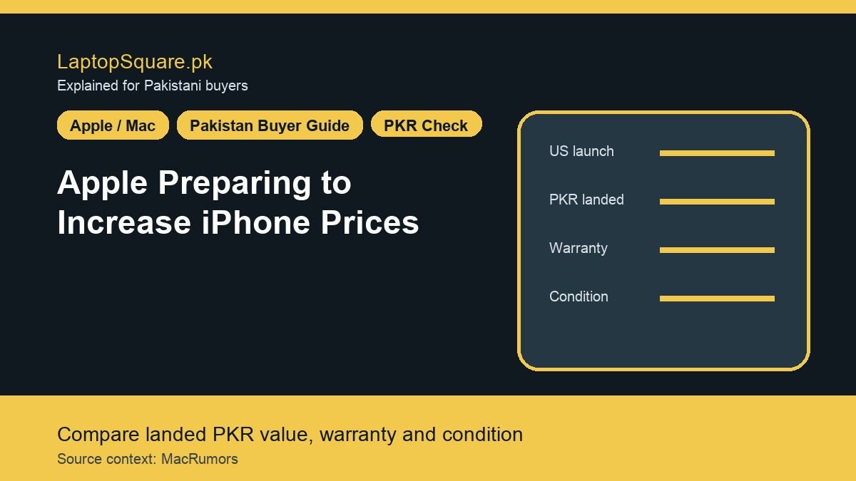 Apple Preparing to Increase iPhone Prices
