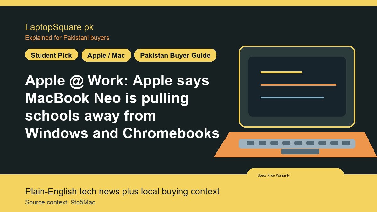 Apple @ Work: Apple says MacBook Neo is pulling schools away from Windows and Chromebooks