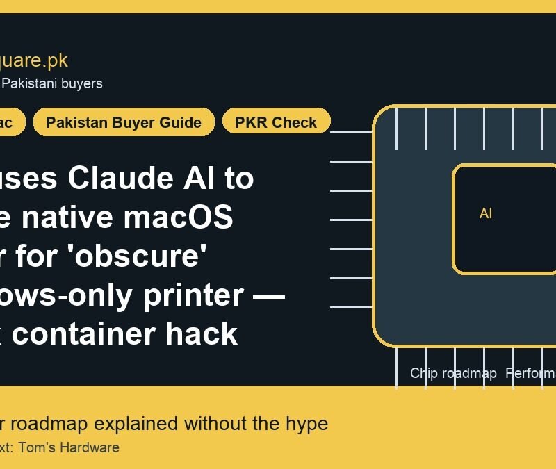 Dev uses Claude AI to create native macOS driver for 'obscure' Windows-only printer — Linux container hack enables system-wide Cmd-P printing, driver now available on Github 6 Dev uses Claude AI to create native macOS driver for 'obscure' Windows-only printer — Linux container hack enables system-wide Cmd-P printing, driver now available on Github - LaptopSquare Pakistan buying guide