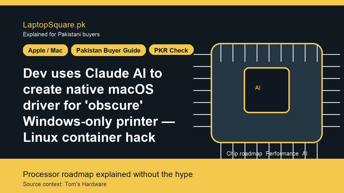 Dev uses Claude AI to create native macOS driver for ‘obscure’ Windows-only printer — Linux container hack enables system-wide Cmd-P printing, driver now available on Github