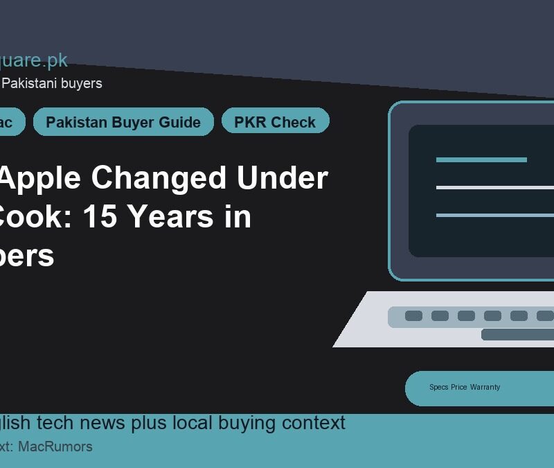 How Apple Changed Under Tim Cook: 15 Years in Numbers 3 How Apple Changed Under Tim Cook: 15 Years in Numbers - LaptopSquare Pakistan buying guide