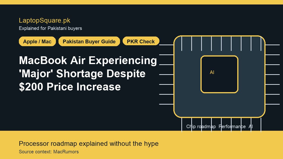 MacBook Air Experiencing ‘Major’ Shortage Despite $200 Price Increase