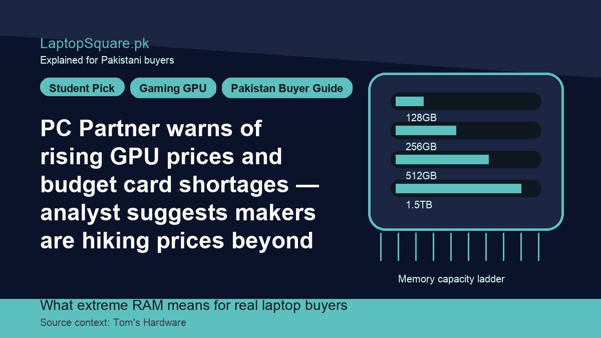 PC Partner warns of rising GPU prices and budget card shortages — analyst suggests makers are hiking prices beyond memory costs