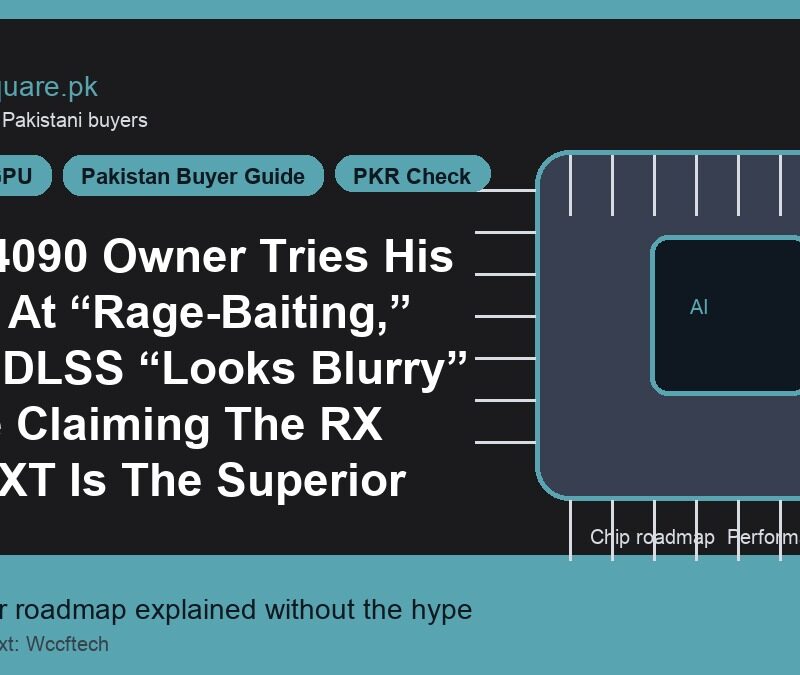 RTX 4090 Owner Tries His Hand At “Rage-Baiting,” Says DLSS “Looks Blurry” While Claiming The RX 9070 XT Is The Superior Option When Enabling Path Tracing 2 RTX 4090 Owner Tries His Hand At “Rage-Baiting,” Says DLSS “Looks Blurry” While Claiming The RX 9070 XT Is The Superior Option When Enabling Path Tracing - LaptopSquare Pakistan buying guide