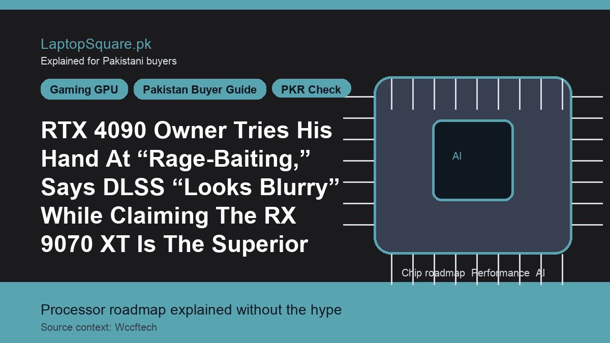RTX 4090 Owner Tries His Hand At “Rage-Baiting,” Says DLSS “Looks Blurry” While Claiming The RX 9070 XT Is The Superior Option When Enabling Path Tracing