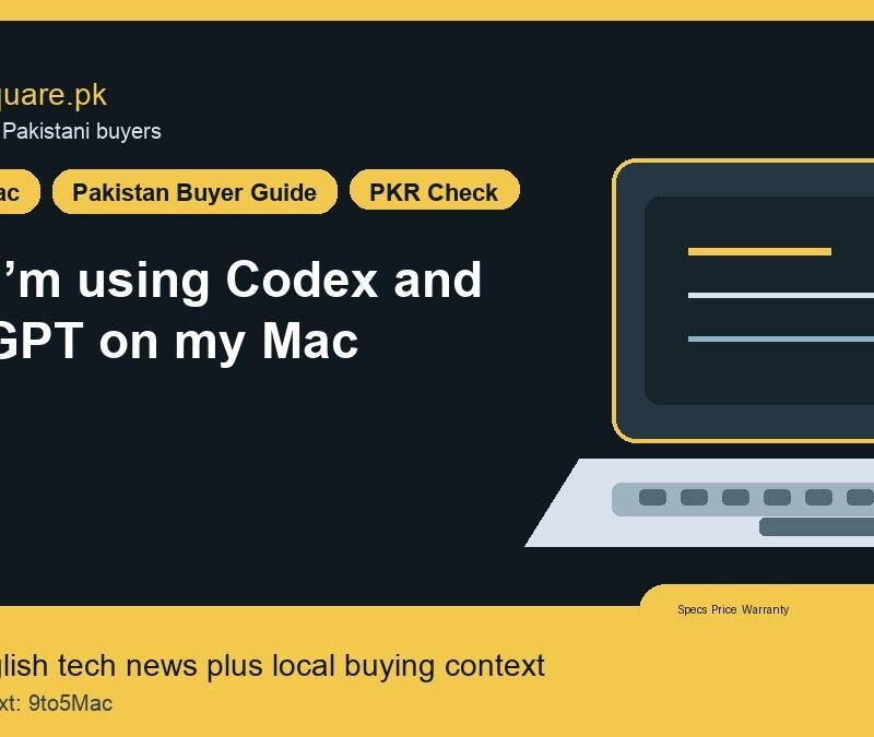 How I’m using Codex and ChatGPT on my Mac 3 How I’m using Codex and ChatGPT on my Mac - LaptopSquare Pakistan buying guide