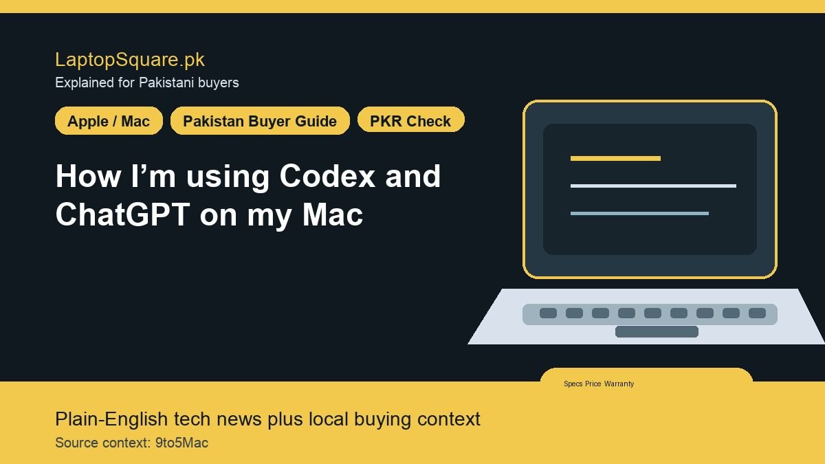 How I’m using Codex and ChatGPT on my Mac