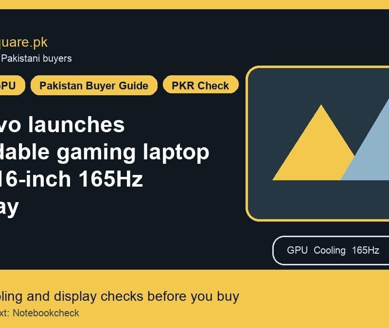 Lenovo launches affordable gaming laptop with 16-inch 165Hz display 4 Lenovo launches affordable gaming laptop with 16-inch 165Hz display - LaptopSquare Pakistan buying guide