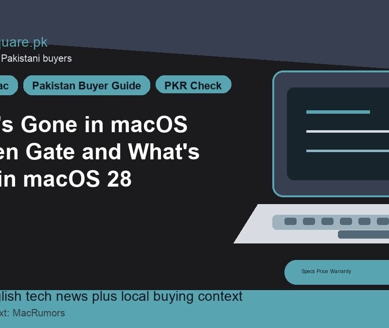 What's Gone in macOS Golden Gate and What's Next in macOS 28 2 What's Gone in macOS Golden Gate and What's Next in macOS 28 - LaptopSquare Pakistan buying guide